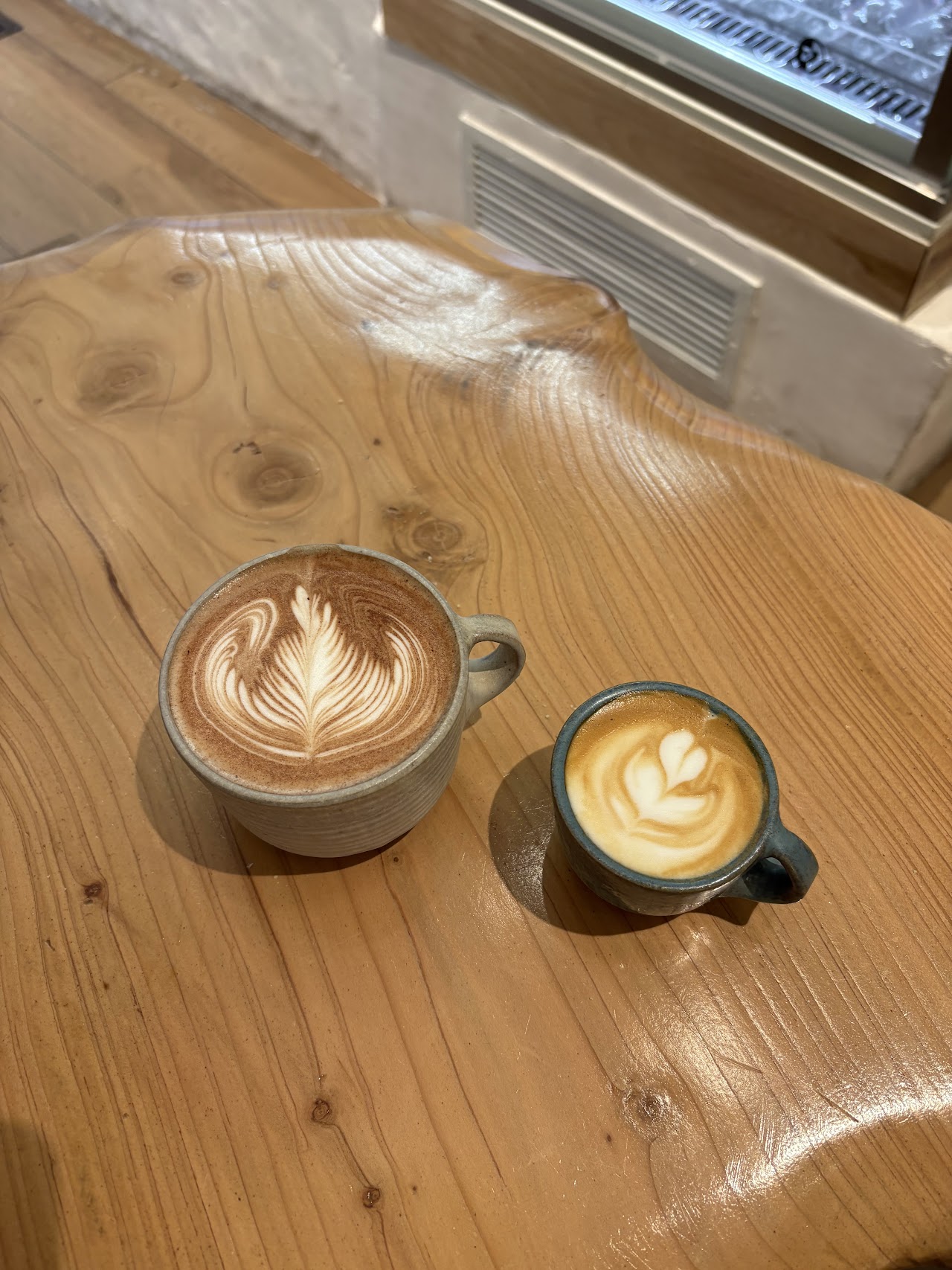 Latte art detalle